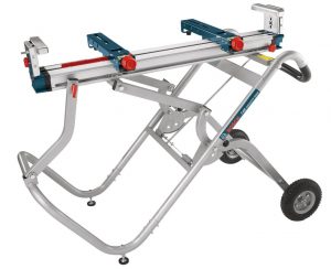 Bosch Portable Gravity Rise Wheeled Miter Saw Stand T4B 1