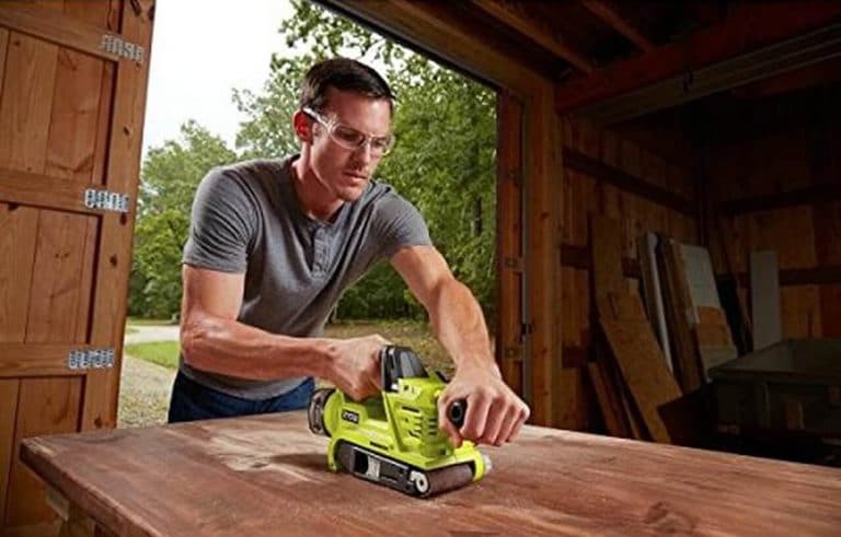 Ryobi P450 Brushless Belt Sander 6